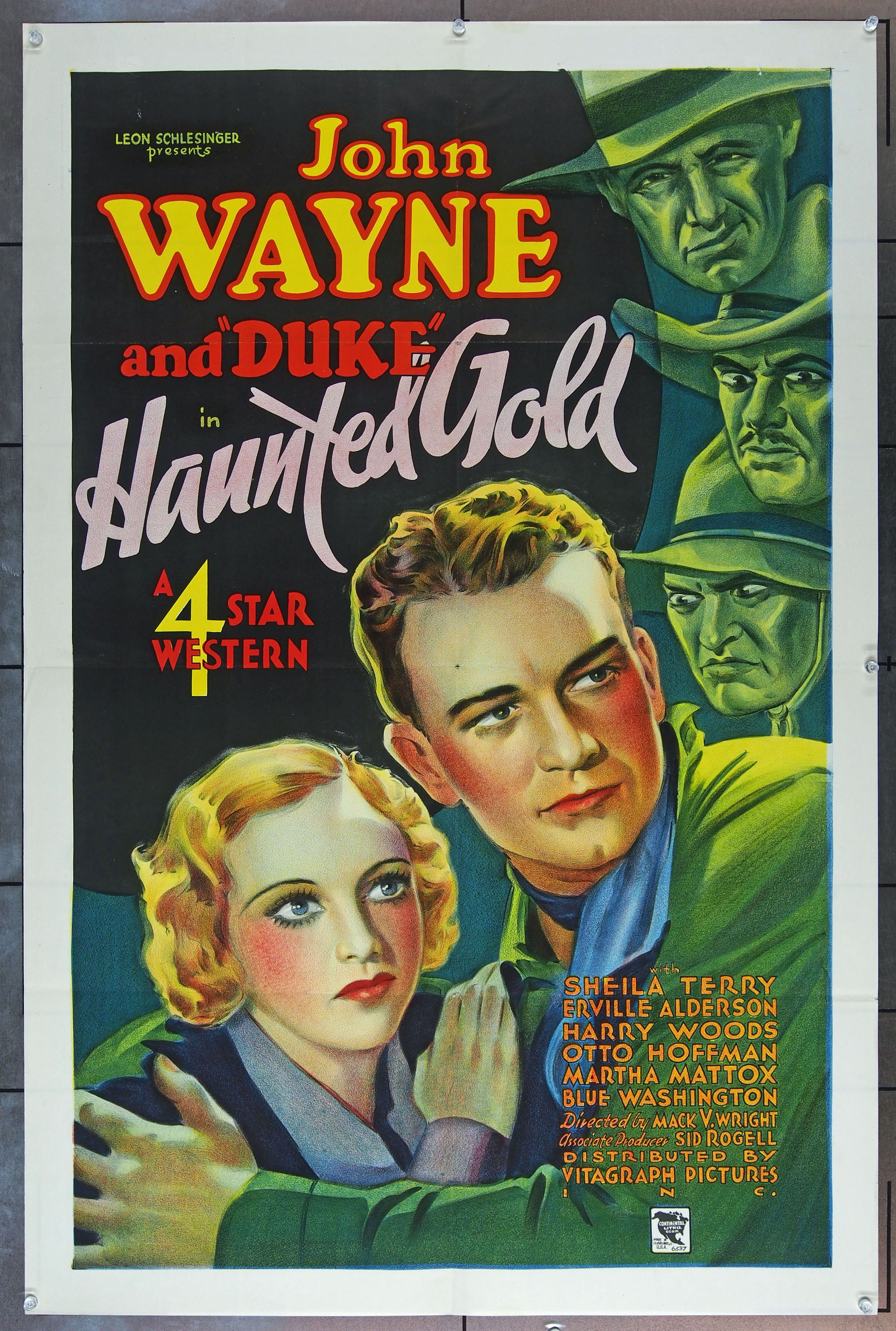 One-sheet stone-lithography poster Example